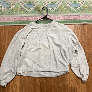 Floral Print Women's Sweatshirt